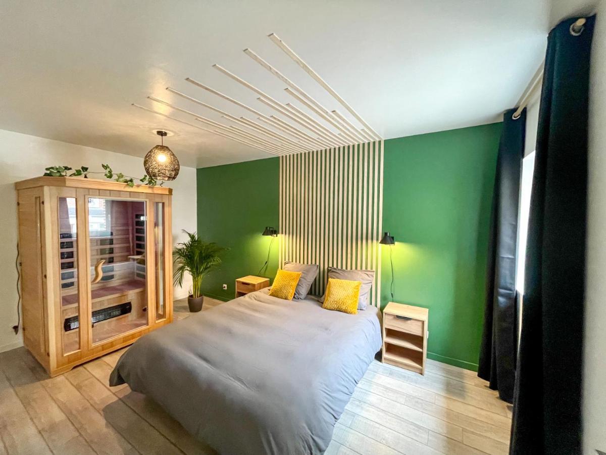 Superbe appartement-Sauna-Cinéma-Parking-Gare Amiens Exterior foto