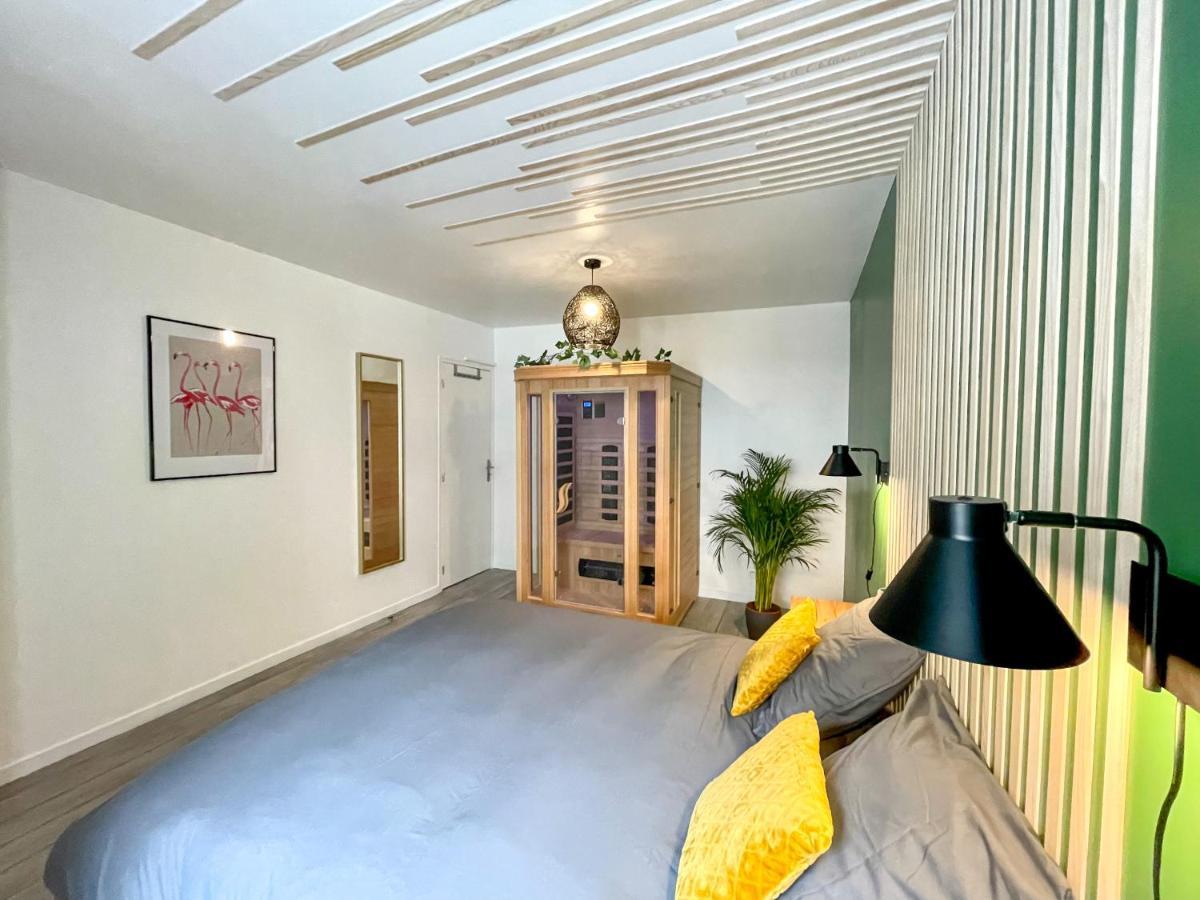 Superbe appartement-Sauna-Cinéma-Parking-Gare Amiens Exterior foto